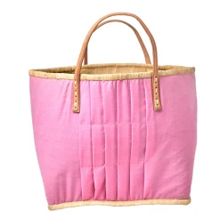 RICE Taschen-Tasche aus Bast mit Henkel